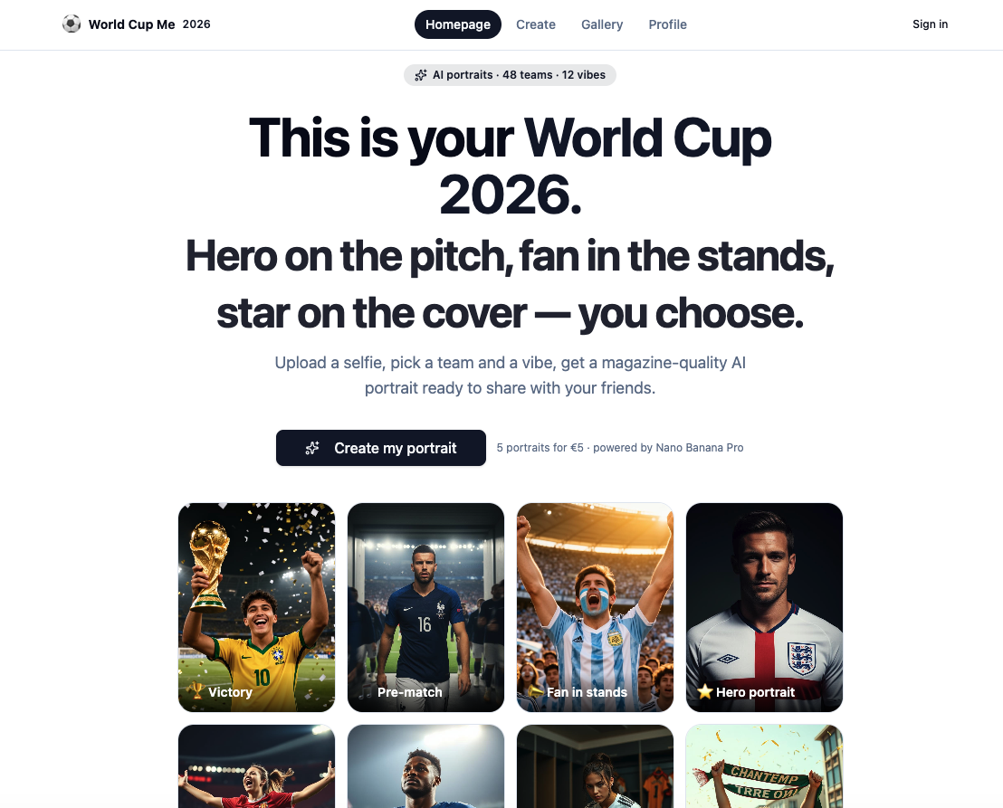 World Cup Me